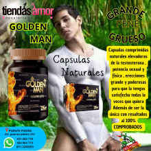 Golden Man Volume Pills Original Mejora 